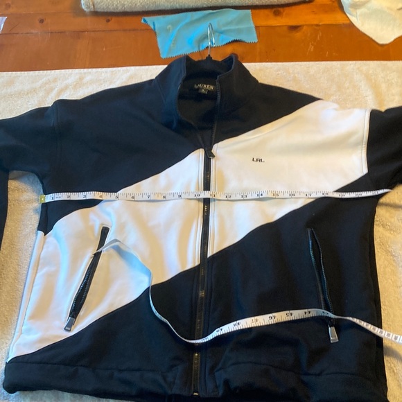 Ralph Lauren Black and White Women's Jacket - Picture 5 of 7